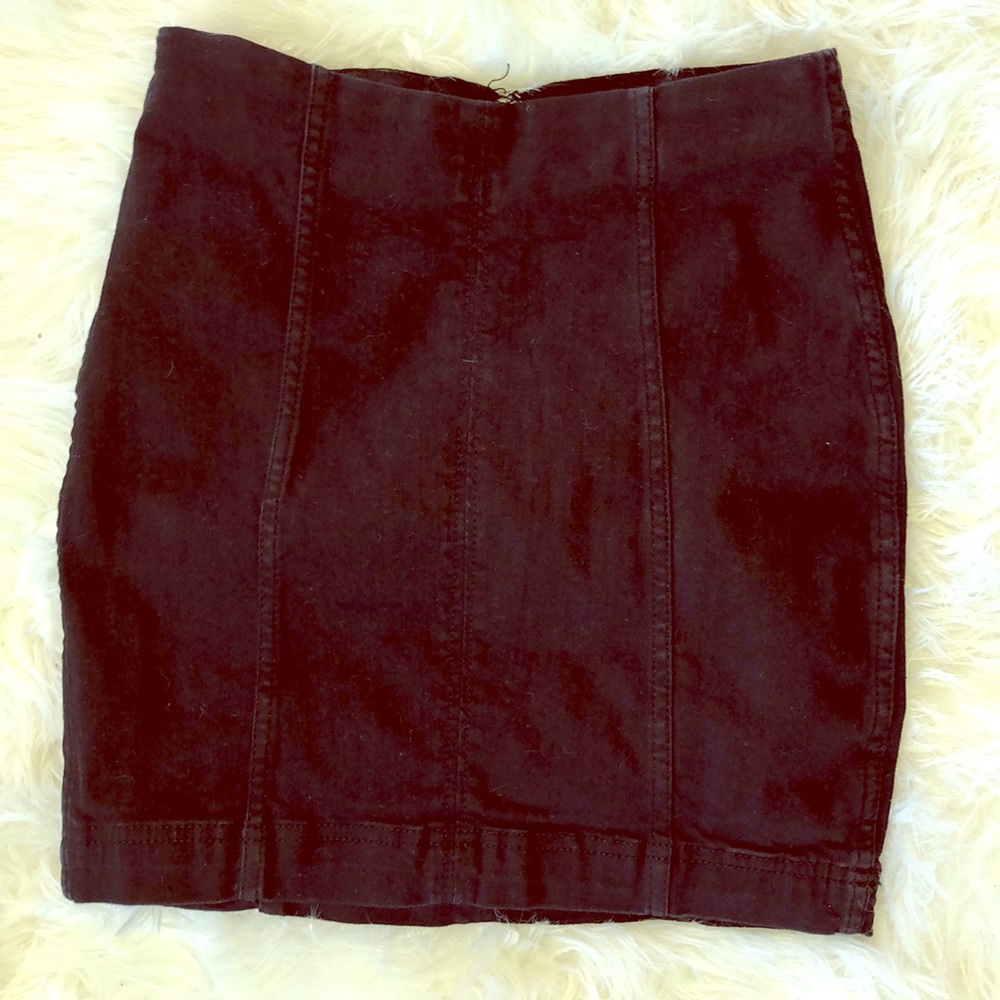Free people mini skirt